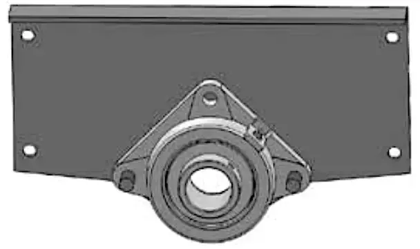 #104 Discharge Trough End – 12-Inch Screw Conveyor, 2-Inch Bearing Mount 1