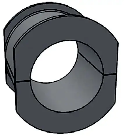 2-Inch Bronze Sleeve Bearing For 220 & 226-Series Hanger Frames 1