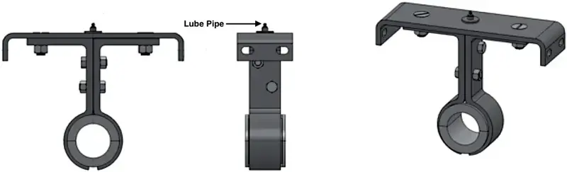 20-Inch Screw Conveyor Hanger — Style 226, Fits 3-7/16 Inch Shafts (No Lubrication Port) 1