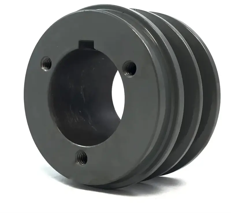 2Spa80 Double-Groove Metric Pulley – 2-Spa-80 Sheave For Timing Belts 1