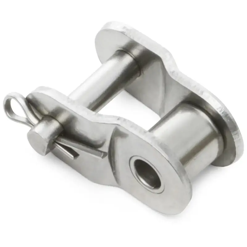 #40 Stainless Steel O-Ring Offset Link – For Roller Chain Repair & Extension 1