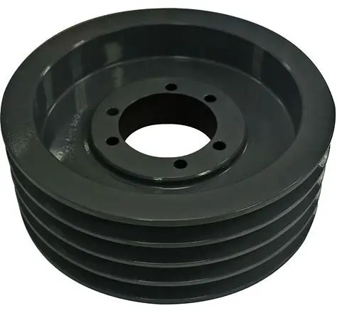 4D140F Four-Groove V-Belt Sheave – 14.64" Od, D-Section, Cast Iron Construction 1