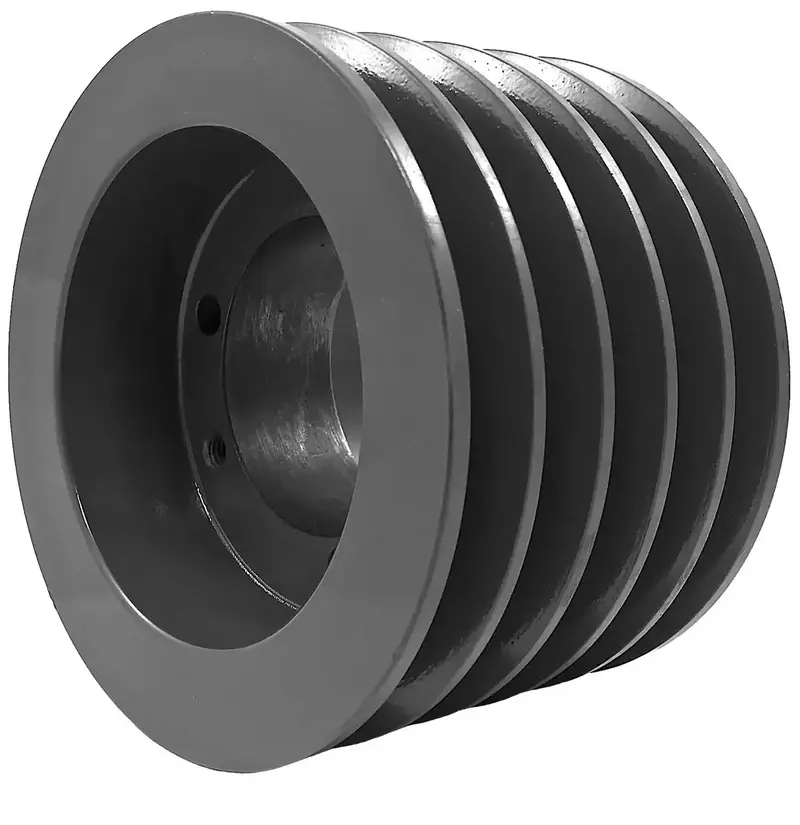 5B200E Multi-Groove Sheave – 20.35" Od, 5-Groove B-Section V-Belt Pulley 1