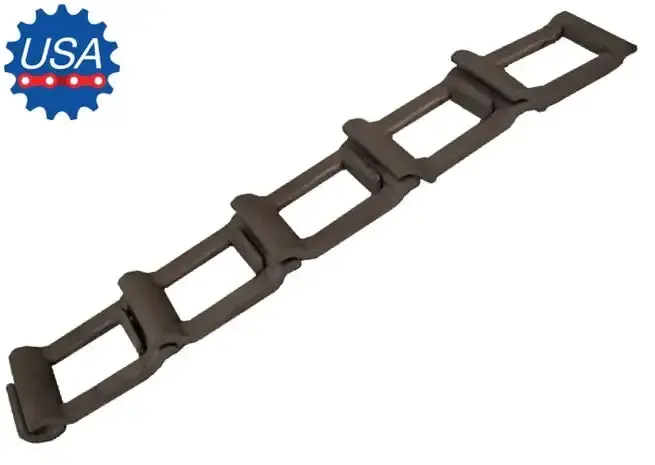 67Xh Detachable Steel Conveyor Chain — 10-Foot Pre-Coiled Length 1