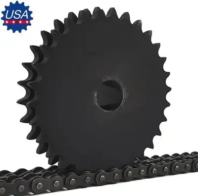 D10B26 Sprocket – Stock Bore, Industrial-Grade Steel 1