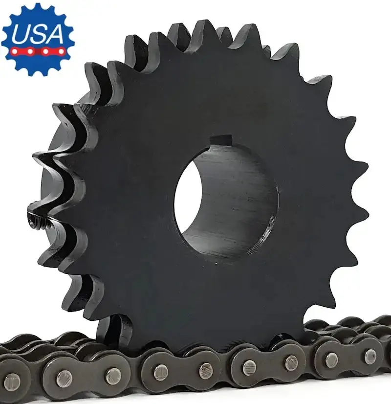 D60Bs27 Sprocket With Precision 1-3/8 Inch Finished Bore 1