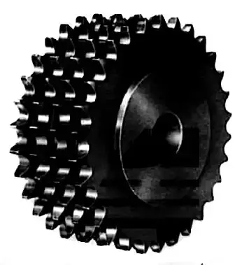 F50B28 Four-Strand Sprocket – Compatible With Multiple Chain Types 1