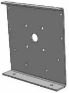 Style 101 Trough End Assembly – For 18" Screw Conveyor, Non-Bearing Configuration 1