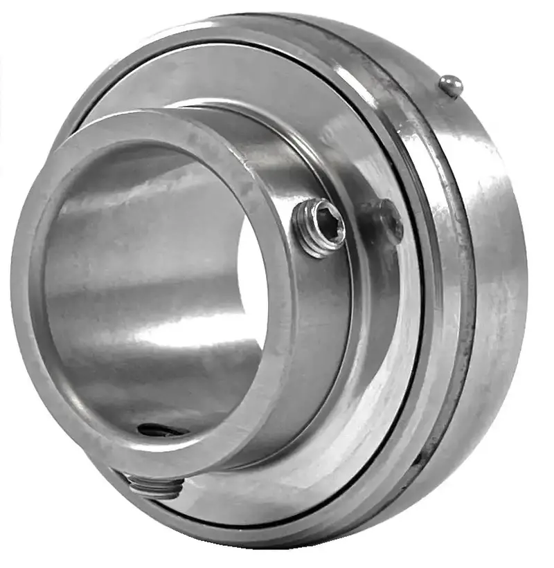 Suc206-20 Stainless Steel Insert Bearing – 1-1/4 Inch Shaft Size, Eccentric Locking 1