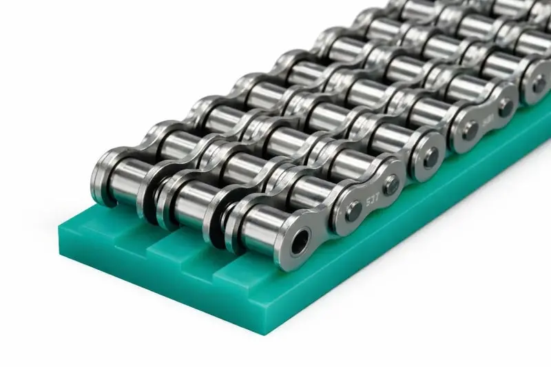Type-T Triplex Chain Guide — 12B-3 Series 1