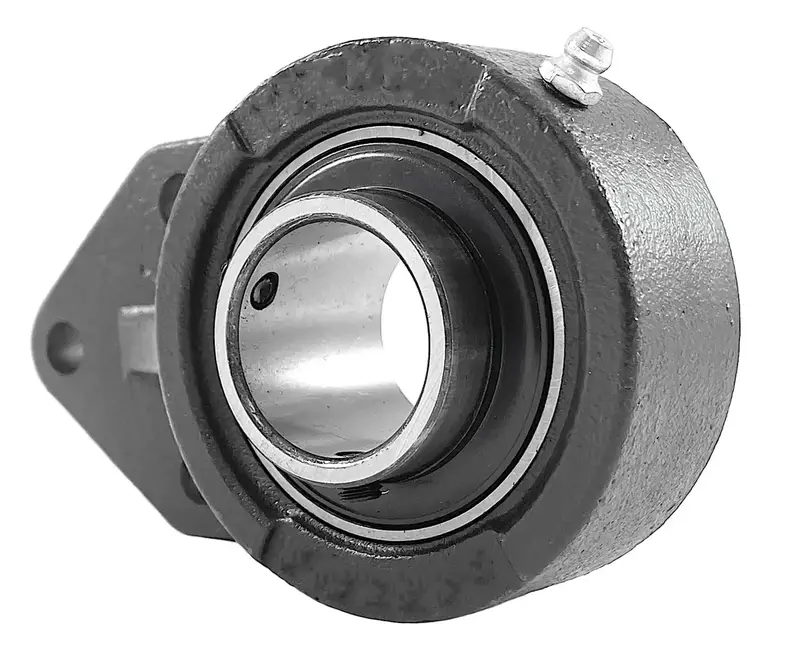 Ucfbs206-17 3-Bolt Flange Mount Bearing | 1-1/16-Inch Bore, Cast Iron Housing 1